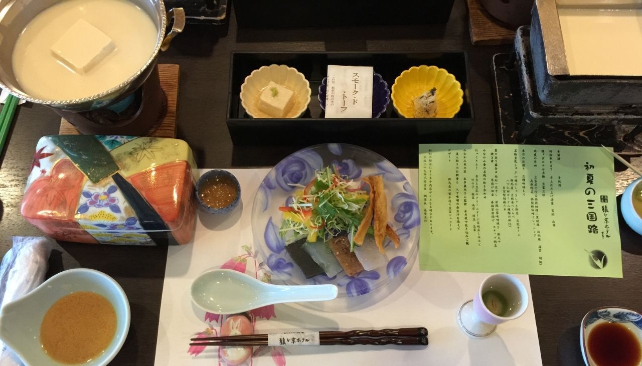 豆腐三昧の料理