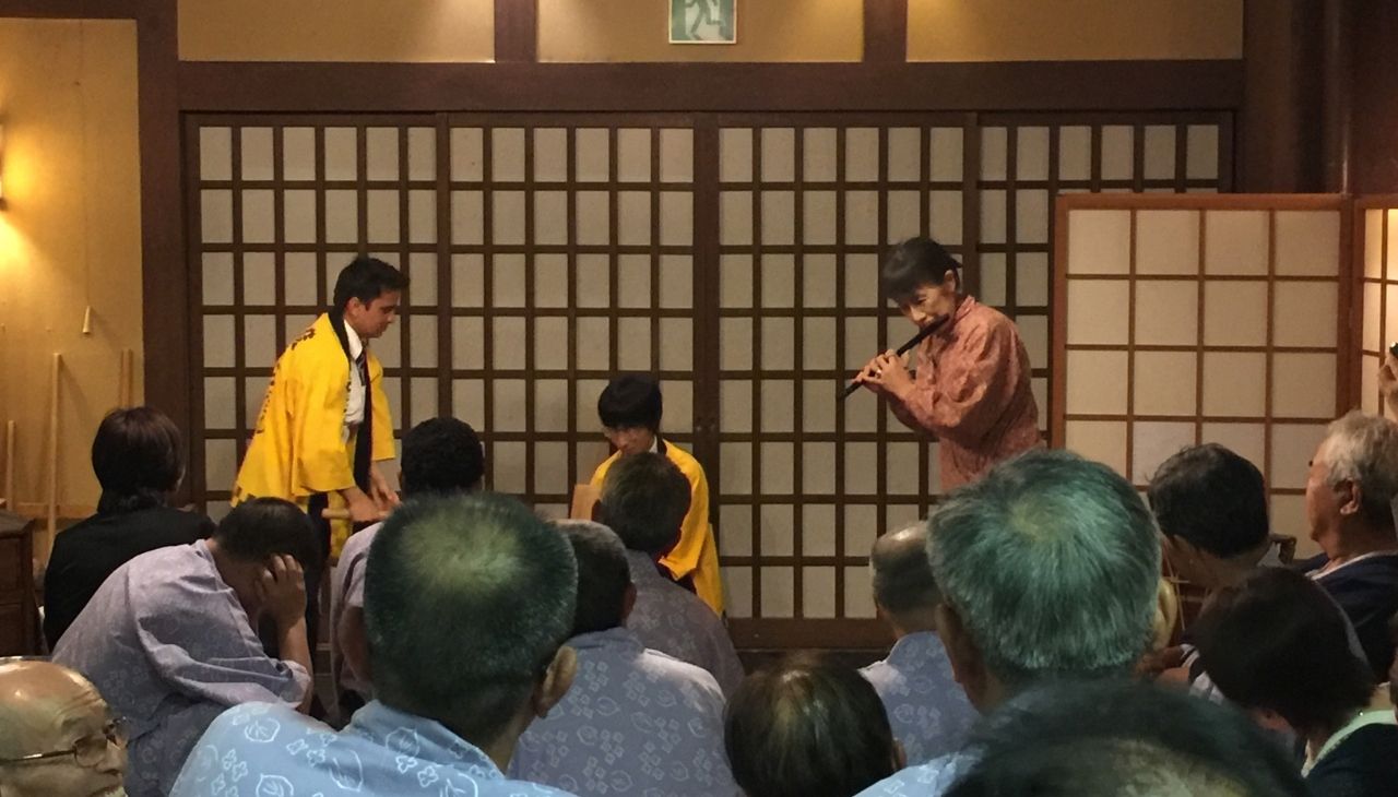 杵による餅つき