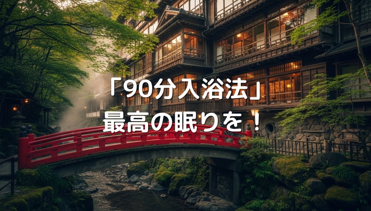 温泉と入浴の力で最高の眠りを！温泉通が教える「90分入浴法」と至福の宿