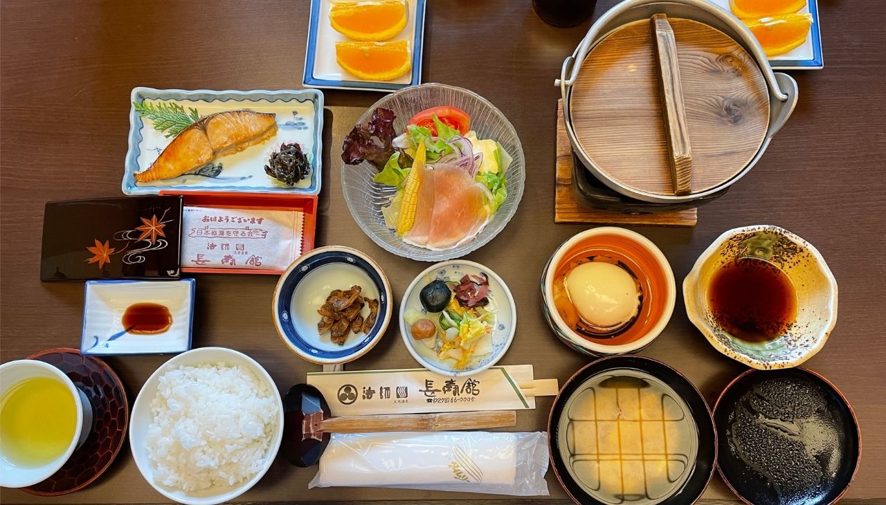 朝食もこのボリューム！