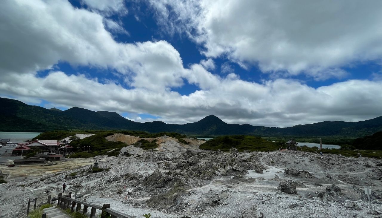 火山地帯