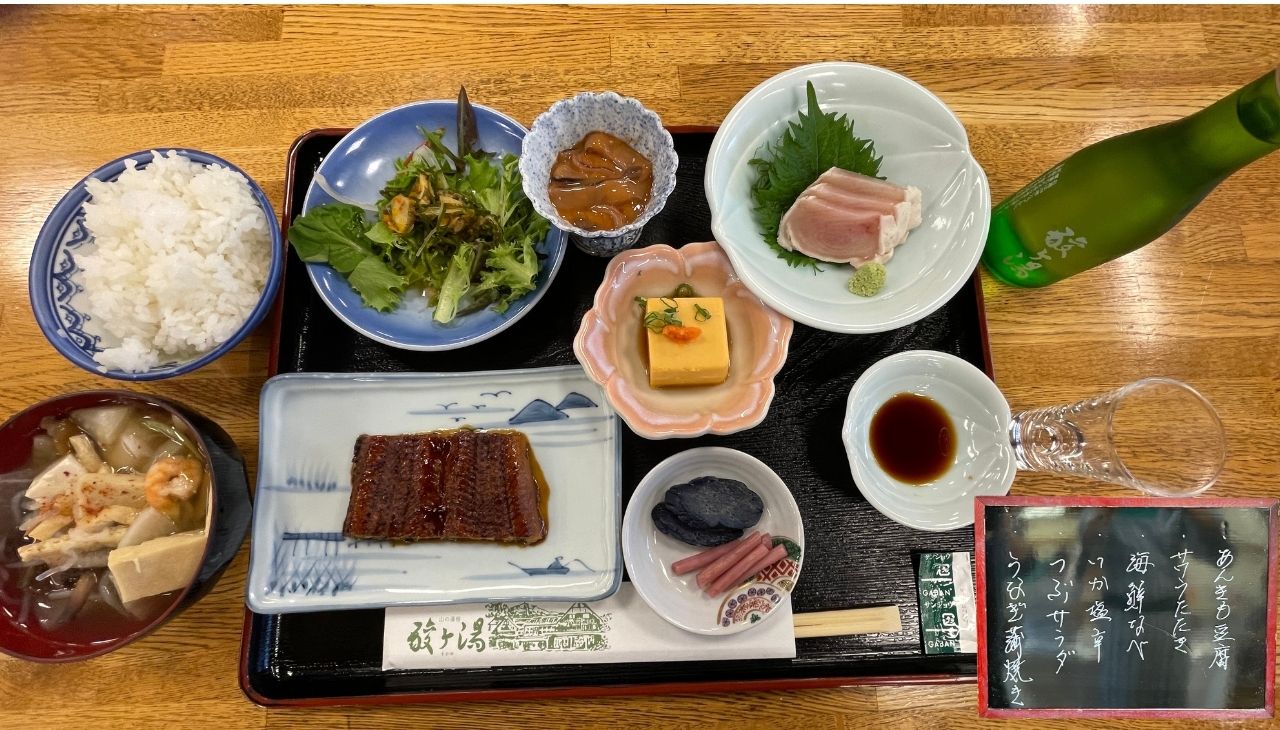 夕食の料理