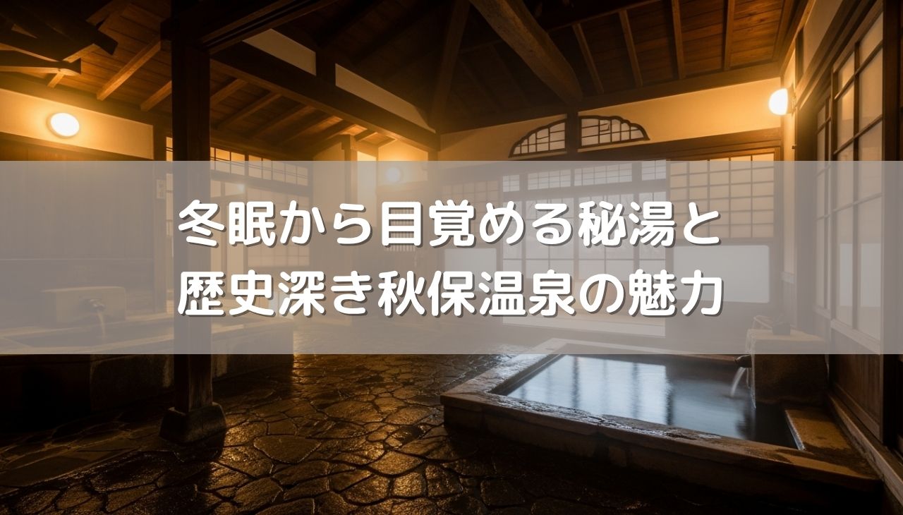 雪解けの便りと共にオープン！冬眠から目覚める秘湯と歴史深き秋保温泉の魅力