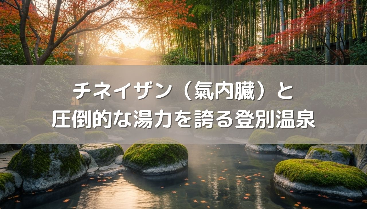 心と体を整える最強の入浴法「チネイザン」と、圧倒的な湯力を誇る登別温泉