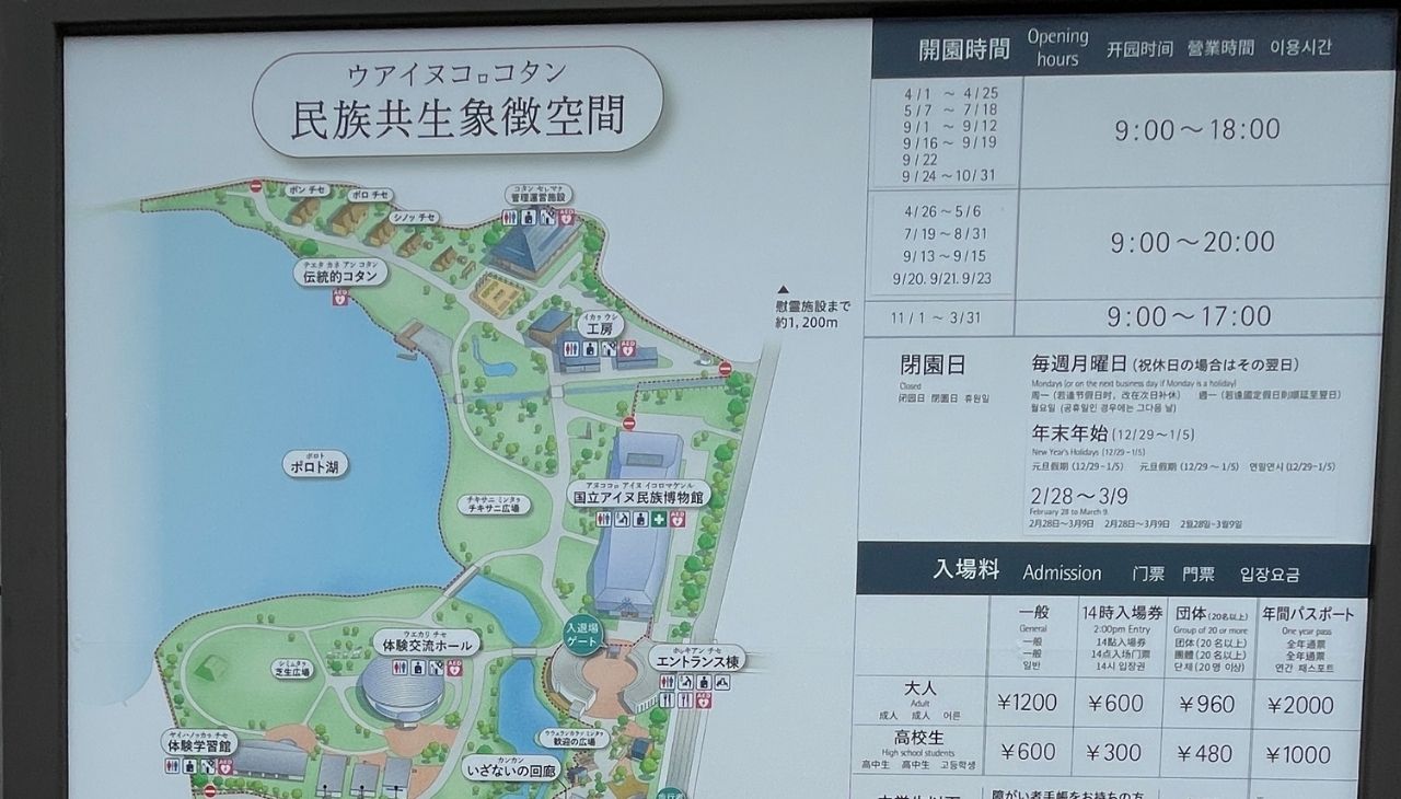 ウポポイの全体図