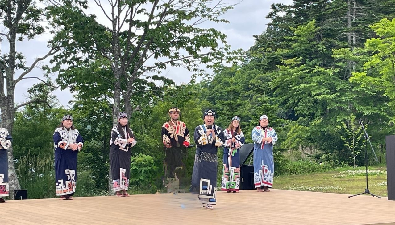 民族芸能を披露していただいた演者さん