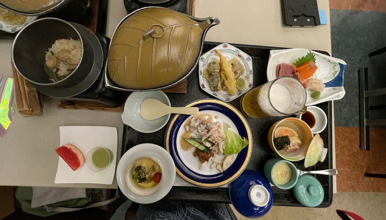 洞爺観光ホテルの夕食