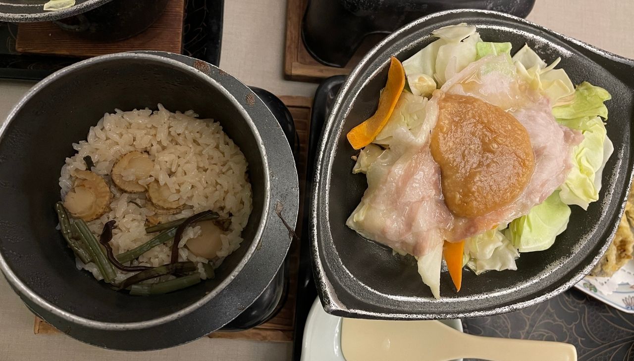 洞爺観光ホテルの夕食