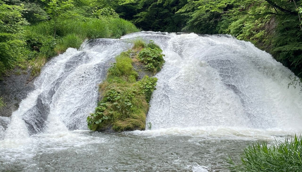 釜淵の滝